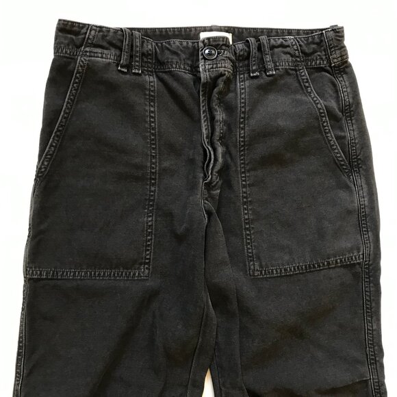 Citizens of Humanity Agni Utility Pants Trousers Womens 26 Black Cuffed Jeans - Picture 6 of 13